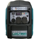 Inverter Generator Könner & Söhnen KS 3000iG S, 3.3 kW, gasoline / LPG, 230 V, 5 l Inverter Generator Könner & Söhnen KS 3000iG S, 3.3 kW, gasoline / LPG, 230 V, 5 l