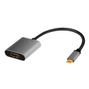 LogiLink CUA0103 cable gender changer USB 3.2 Gen1 Type-C HDMI-A Black, Grey LogiLink CUA0103 cable gender changer USB 3.2 Gen1 Type-C HDMI-A Black, Grey