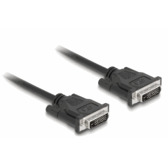 DELOCK DVI-D(M) - DVI-D(M) 0.5m kaapeli