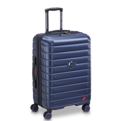 Delsey Elegance paplašināms 66 cm ceļojumu koferis, zils