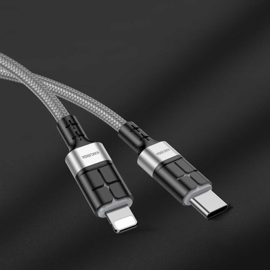 iKaku PD20W Type-C į Lightning Mėlynas – 2