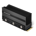 Axagon CLR-M2XL Passive aluminum heatsink for single-sided and double-sided M.2 SSD disks, size 2280