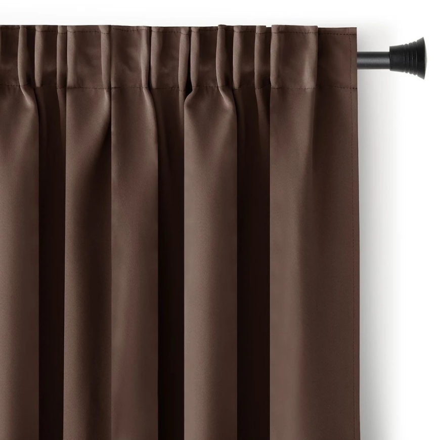Punainen samettiverho renkain AmeliaHome 140 × 175 cm – 5