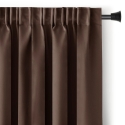 Punainen samettiverho renkain AmeliaHome 140 × 175 cm Punainen samettiverho renkain AmeliaHome 140 × 175 cm