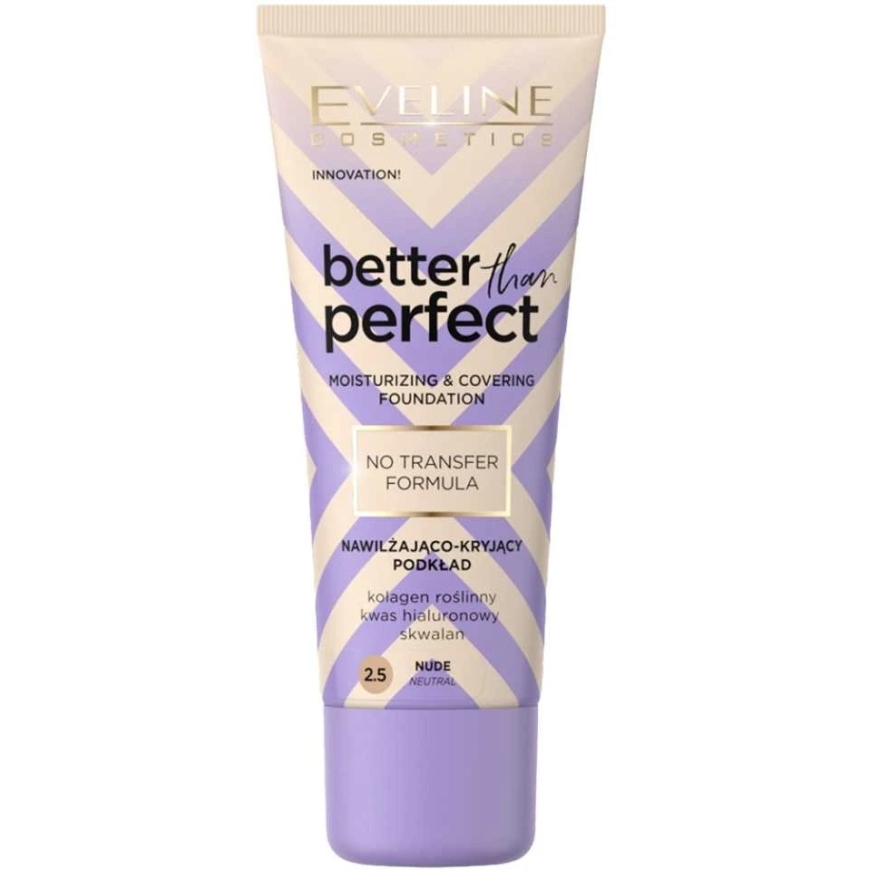 Eveline Cosmetics "Better Than Perfect" hydrating and covering foundation 2.5 Nude 30ml