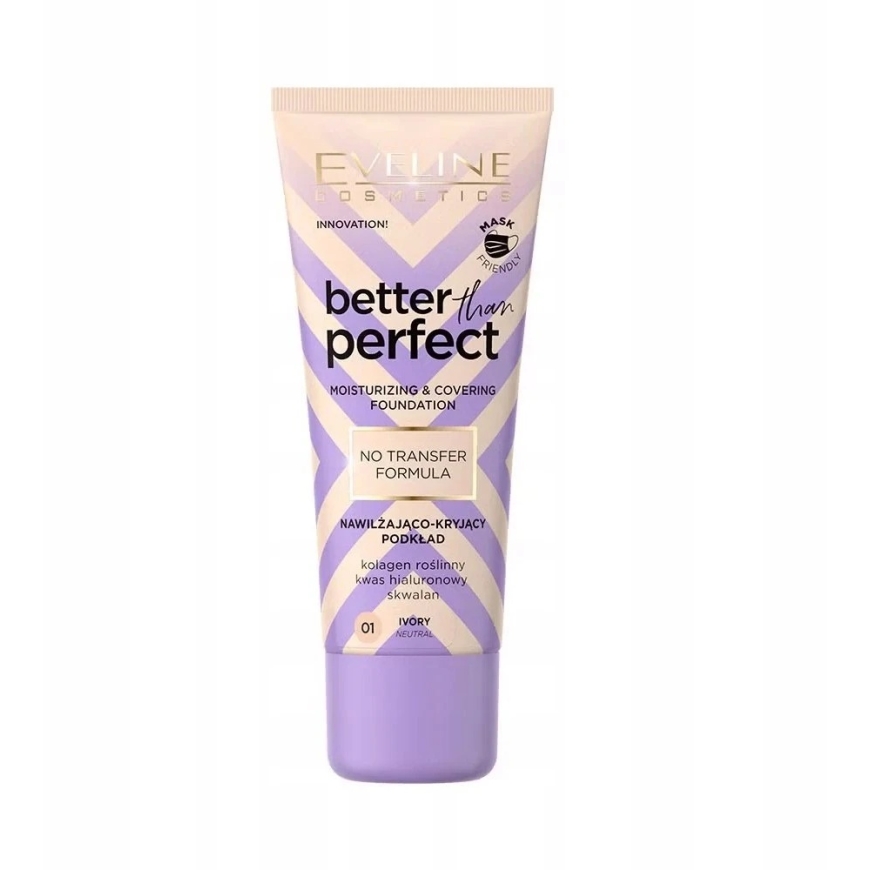 Eveline Cosmetics "Better Than Perfect" hydrating and covering foundation 2.5 Nude 30ml – 2