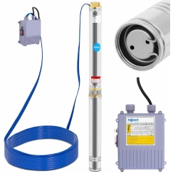 „Hillvert“ roostevabast terasest süvaveepump, 13 800 l/h, kuni 76,4 m sügavus