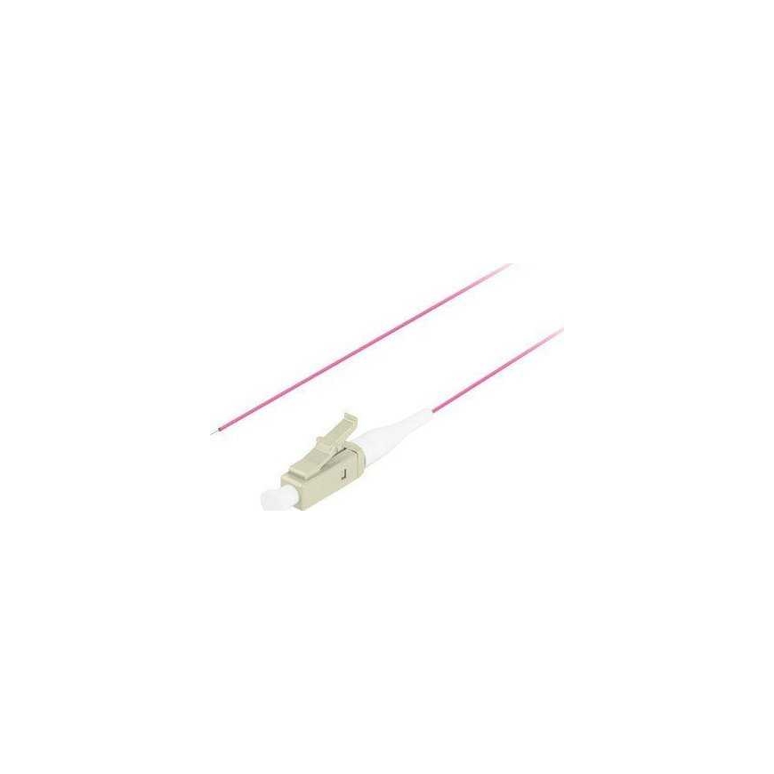 Lanberg Pigtail MM LC/UPC OM2 Easy Strip 50/125 2m Purppura