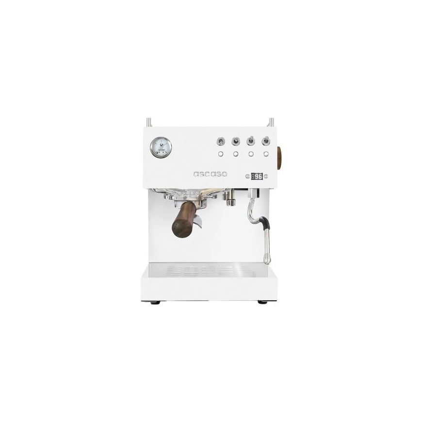 Ascaso Steel Duo PID Espresso Kavos aparatas, Pro for Namų - Baltas&Wood