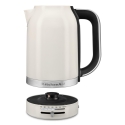 KitchenAid 5KEK1701EPL electric kettle 1.7 L 2400 W Black, Stainless steel, White
