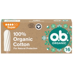 OB ORGANIC super tampon 16 units