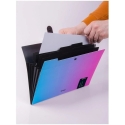 A4 Folder with Dividers Radiance, Blue-Pink, 1pc. Berlingo A4 Folder with Dividers Radiance, Blue-Pink, 1pc. Berlingo