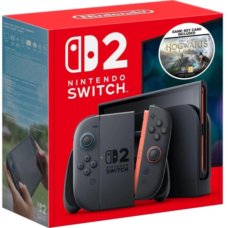 Nintendo Switch 2 + Hogwarts Legacy portable gaming console Black