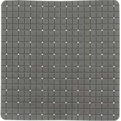 Коврик для ванной Берило BRICK серый 50x50 см