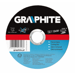 Graphite Graphite metalinių pjovimo diskas 230x1.9x22mm (57H719)