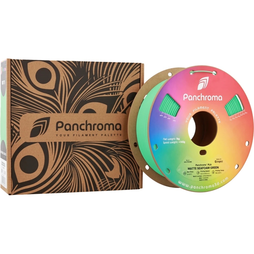Polymaker Panchroma PLA Matte Plastic 1.75mm 1kg - Seafoam Green – 3
