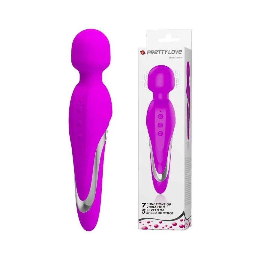 Pretty Love Erotic Wand Massager Female Stimulator 21cm