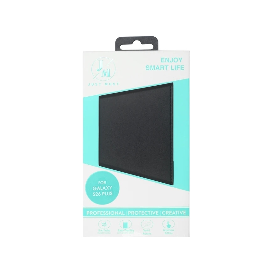 Just Must JM STAND FLIP CASE, Galaxy S26 Plus:lle, musta – 4