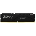 Kingston Technology FURY Beast atminties modulis 32 GB 1 x 32 GB DDR5 6000 MT/s 288-pin DIMM Kingston Technology FURY Beast atminties modulis 32 GB 1 x 32 GB DDR5 6000 MT/s 288-pin DIMM