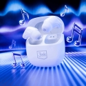 Ausinės 3mk BlitzBuds BT 6.0 balta