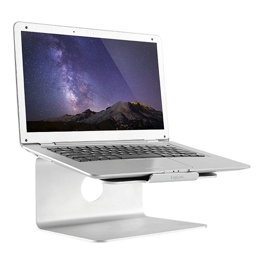 LogiLink AA0104 sülearvuti raam & alus Sülearvuti alus Hõbe 43,2 cm (17") – 2