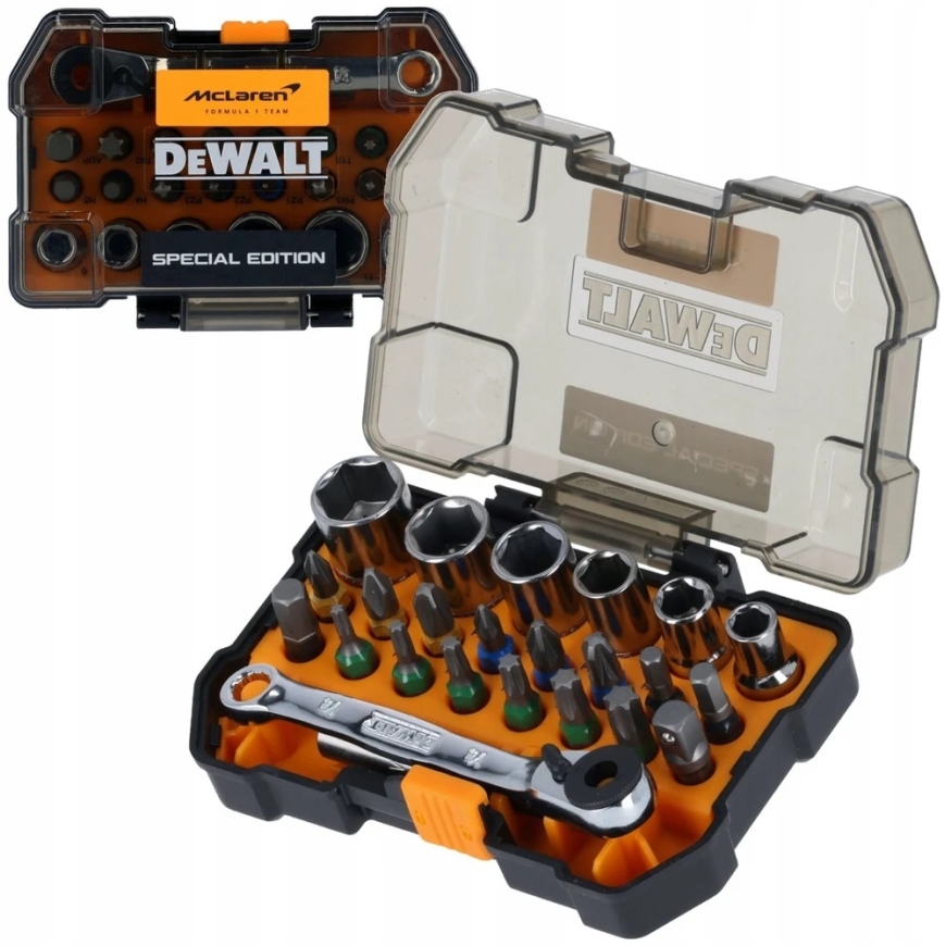 DeWALT DT70906-QZ 24 элемента Набор бит и головок McLaren F1 24шт – 3