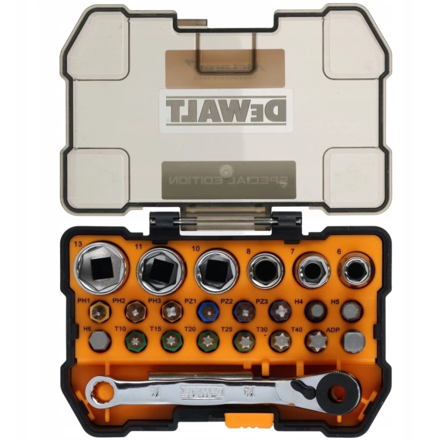 DeWALT DT70906-QZ 24 элемента Набор бит и головок McLaren F1 24шт – 5