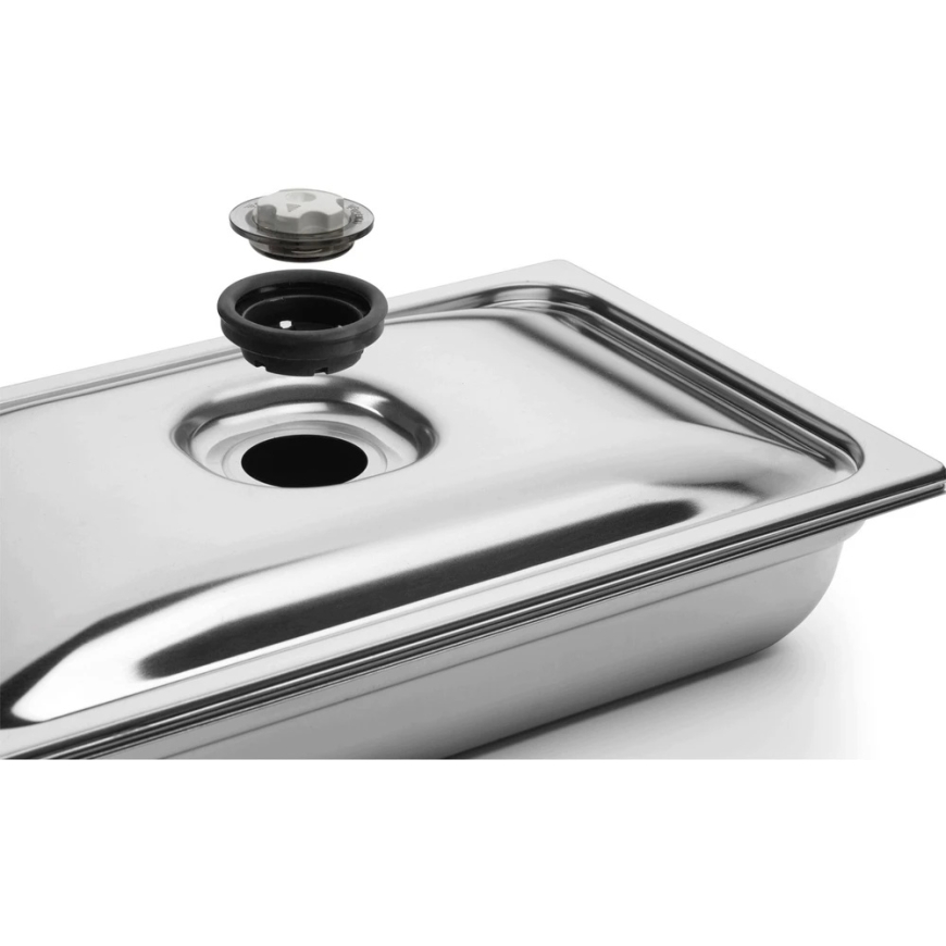 Excellent Houseware MagicVac Tyhjiösäilytysastia INOX H100 8,1L (ACP1110) – 2