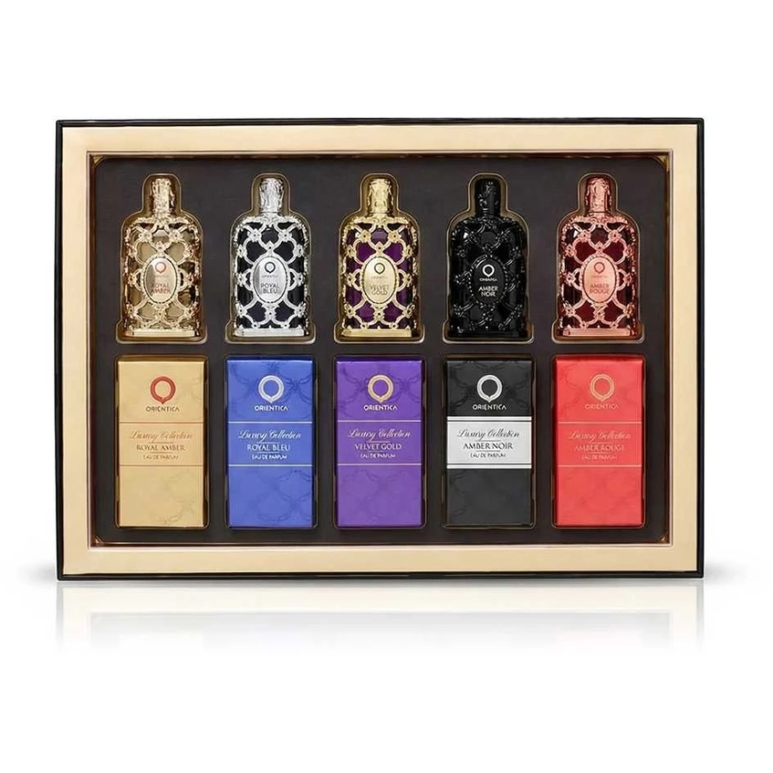 Orientica Luxury Collection Discovery Iconic Bottle Set EDP MINI 5 x 7,5 ml (sievietēm)
