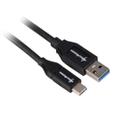 Шнур Sharkoon USB 3.1 A-C черный 1м Шнур Sharkoon USB 3.1 A-C черный 1м