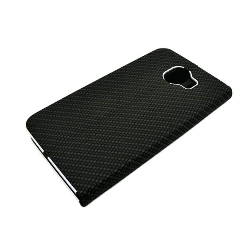 Vennus Flip dėklas Samsung J4 2018 J400 anglies juodas – 2