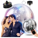 LIGHT4ME MBM 30 IR диско-шар, зеркальный, серебристый LIGHT4ME MBM 30 IR диско-шар, зеркальный, серебристый