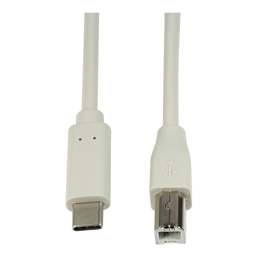 LogiLink CU0161 USB kabelis USB 2.0 2 m USB C USB B 0,48 Gbit/s Pilka – 2