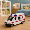 Lean Toys Ensihoitoauto 1:10 Lean Toys Ensihoitoauto 1:10