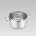 Maestro Teräskattila kannella induktiokaasulle 20cm 3.4L MAESTRO MR-3521-20 Maestro Teräskattila kannella induktiokaasulle 20cm 3.4L MAESTRO MR-3521-20