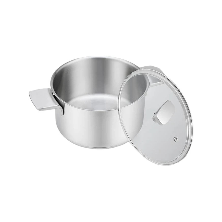 Maestro Teräskattila kannella induktiokaasulle 20cm 3.4L MAESTRO MR-3521-20 – 2