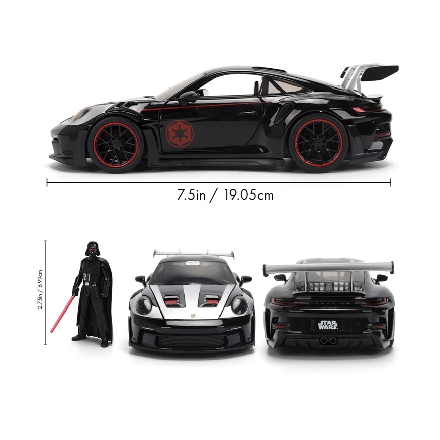 Jada - Zvaigžņu kari - Darth Vader Porsche 911 (9336477314R00) – 5