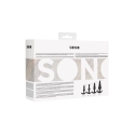 Sono By Shots Sono Set Black Silicone Plugs with Holder