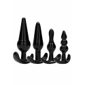Sono By Shots Sono Set Black Silicone Plugs with Holder