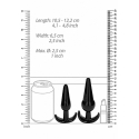 Sono By Shots Sono Set Black Silicone Plugs with Holder