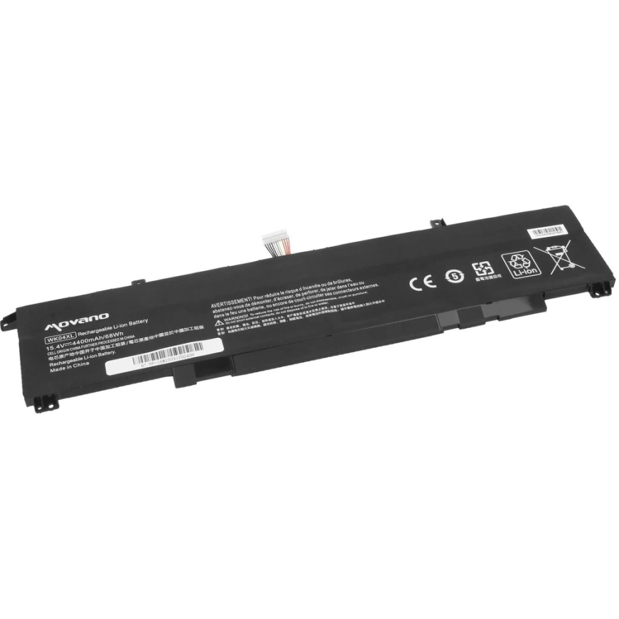 Movano "HP Victus 16-d 16-e 16-r 16-s 15-fa 15-fb omen 16-b 16-c" sülearvuti aku wk04xl – 4400 mAh (68 WH) – 4
