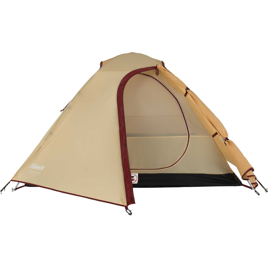 COLEMAN Darwin 3 Beige Tumma Punainen – 4