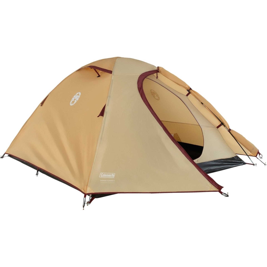 COLEMAN Darwin 3 Beige Tumma Punainen – 5