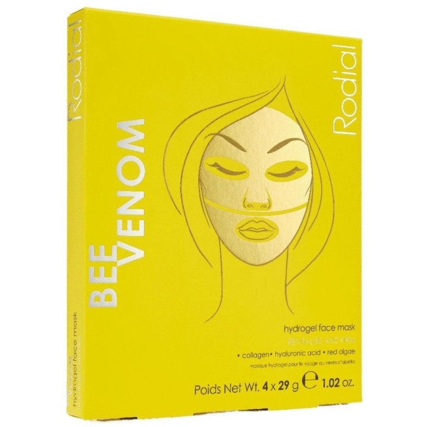 Rodial Bee Venom Hydrogel Face Mask veido kaukės, 116 g