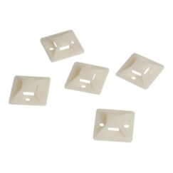LogiLink KAB0043 kabeļu saite Akrilonitrilbutadiēnstirēnterpolimēra (ABS) Ziloņkauls 100 pcs