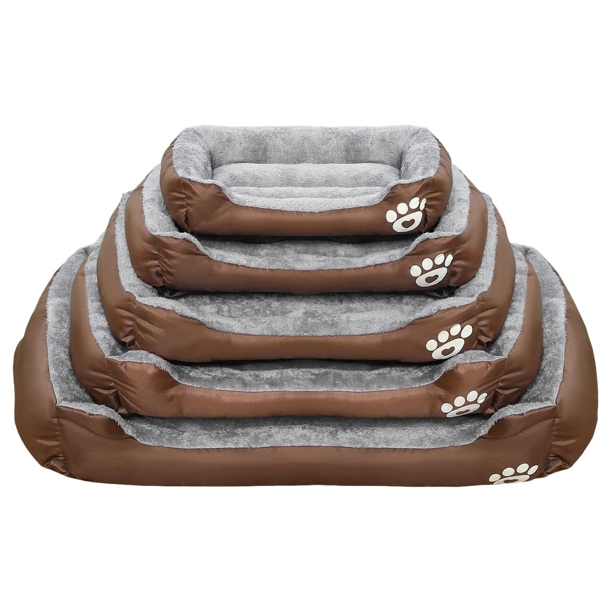 Rebel Animals RA-1102-XXL Gulta suņiem un kaķiem, 110x85x19cm, Pelēkā/Braun Krāsa – 3