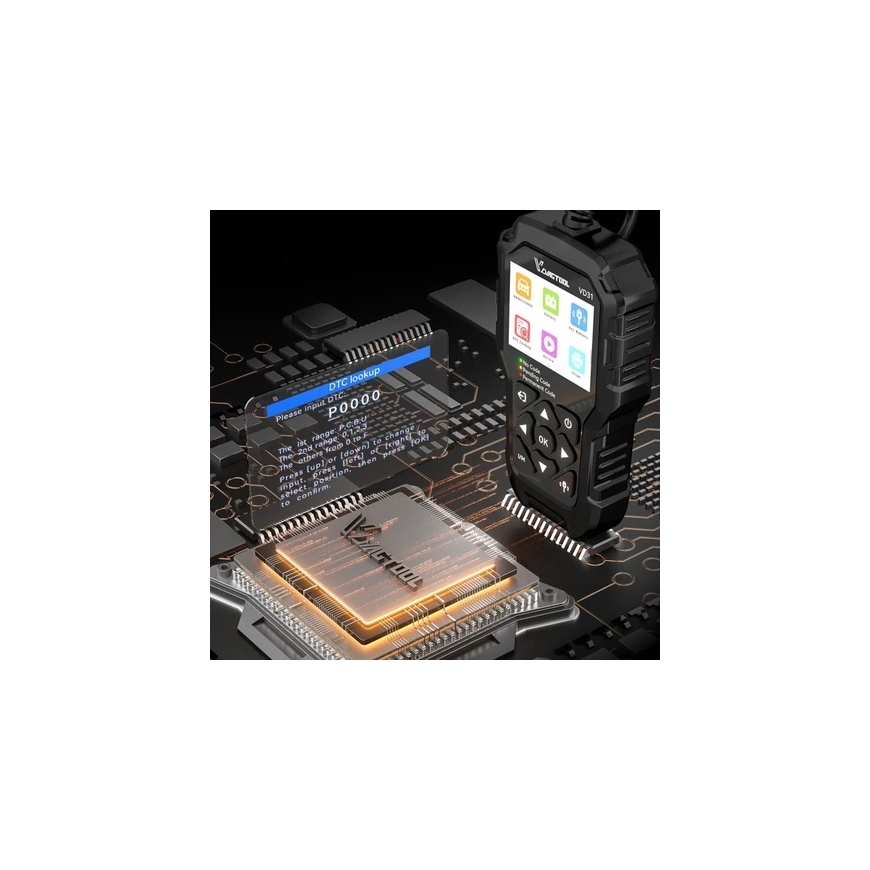 Acartool Vddiagtool OBDII skeneris Vdiagtool VD31 – 4