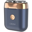 Mini juuste lõikur-kihnuülem OSOM Dual Blade Rotary Shaver OSOM02970, sinine värv Mini juuste lõikur-kihnuülem OSOM Dual Blade Rotary Shaver OSOM02970, sinine värv