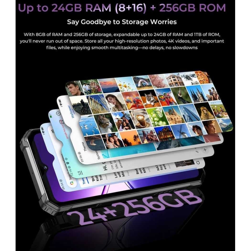 Oukitel G7 5G 8/256GB Lilla – 5