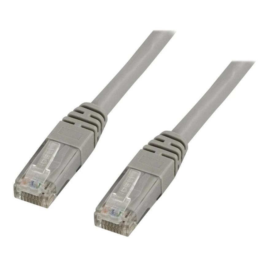 Deltaco TP-64 сетевой кабель Серый 4 m Cat6 U/UTP (UTP)